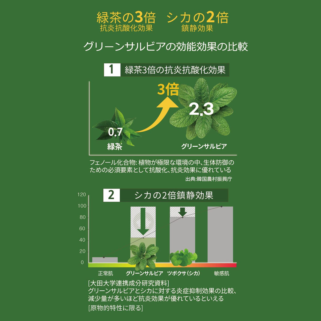 Green Salvia Calming Ampoule